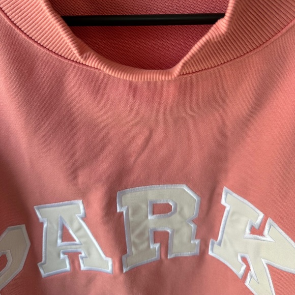 Parke Jean Heart Varsity Mockneck Sizes: L/XL - Picture 3 of 5